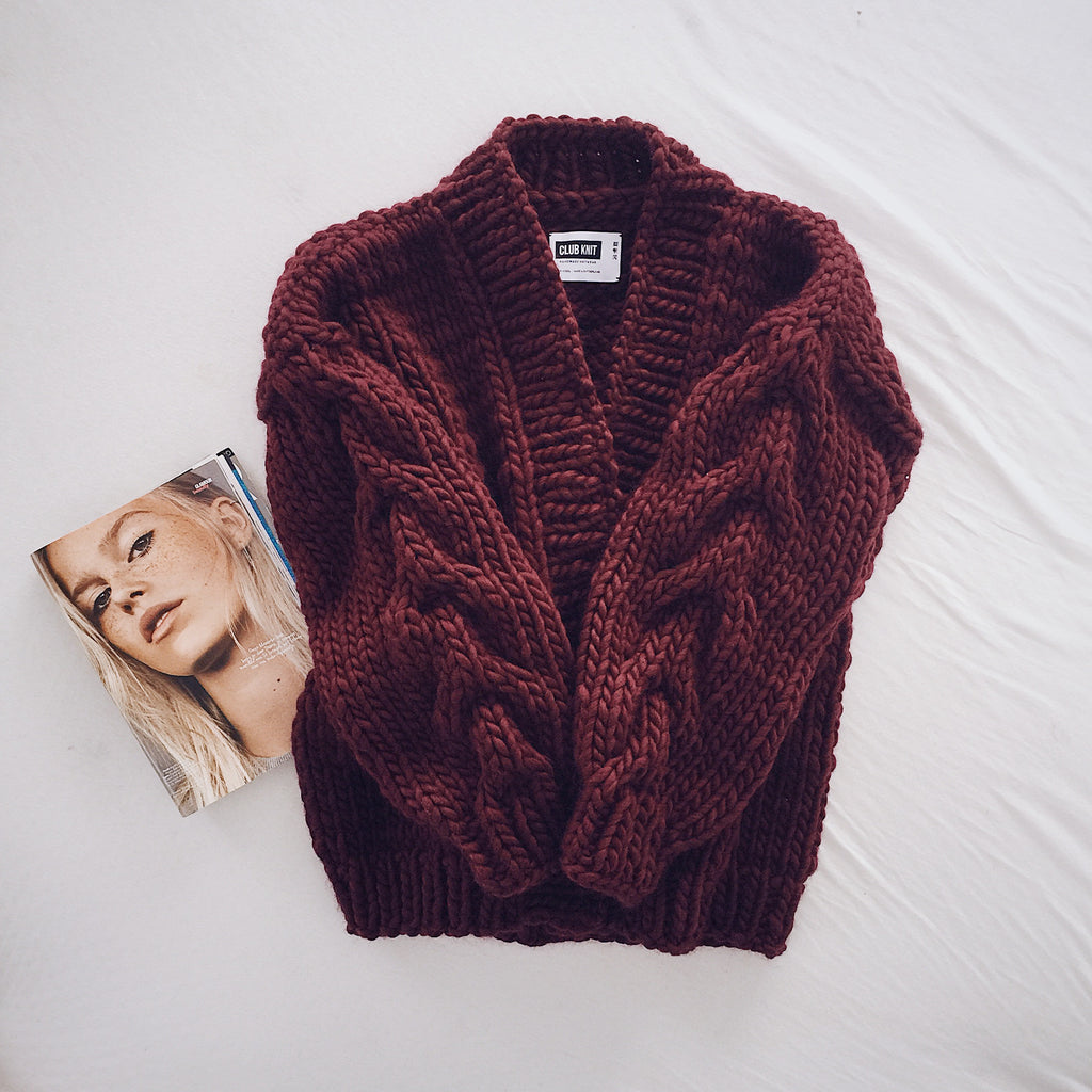 Daria Cardigan - CLUB KNIT